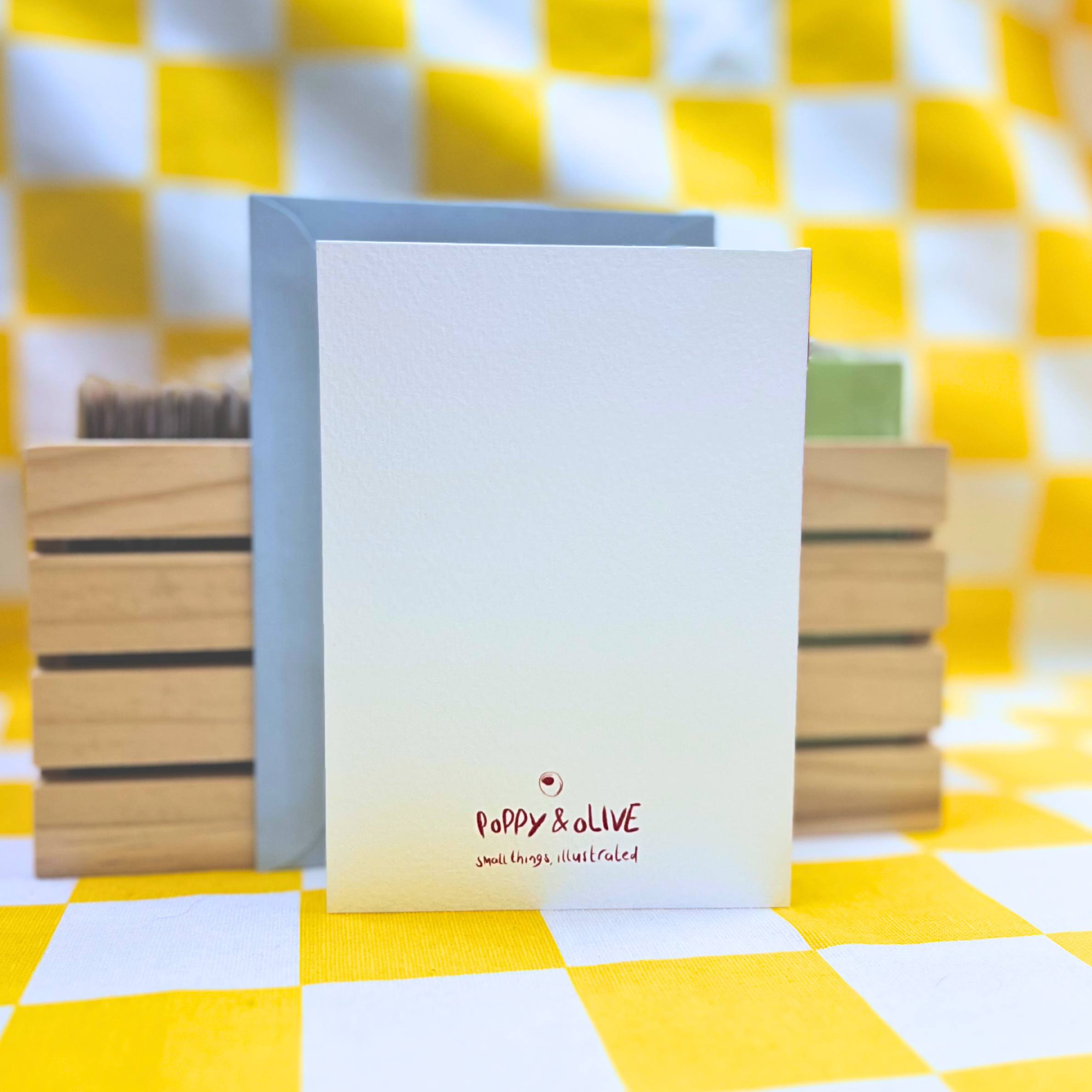 bloody mary birthday card