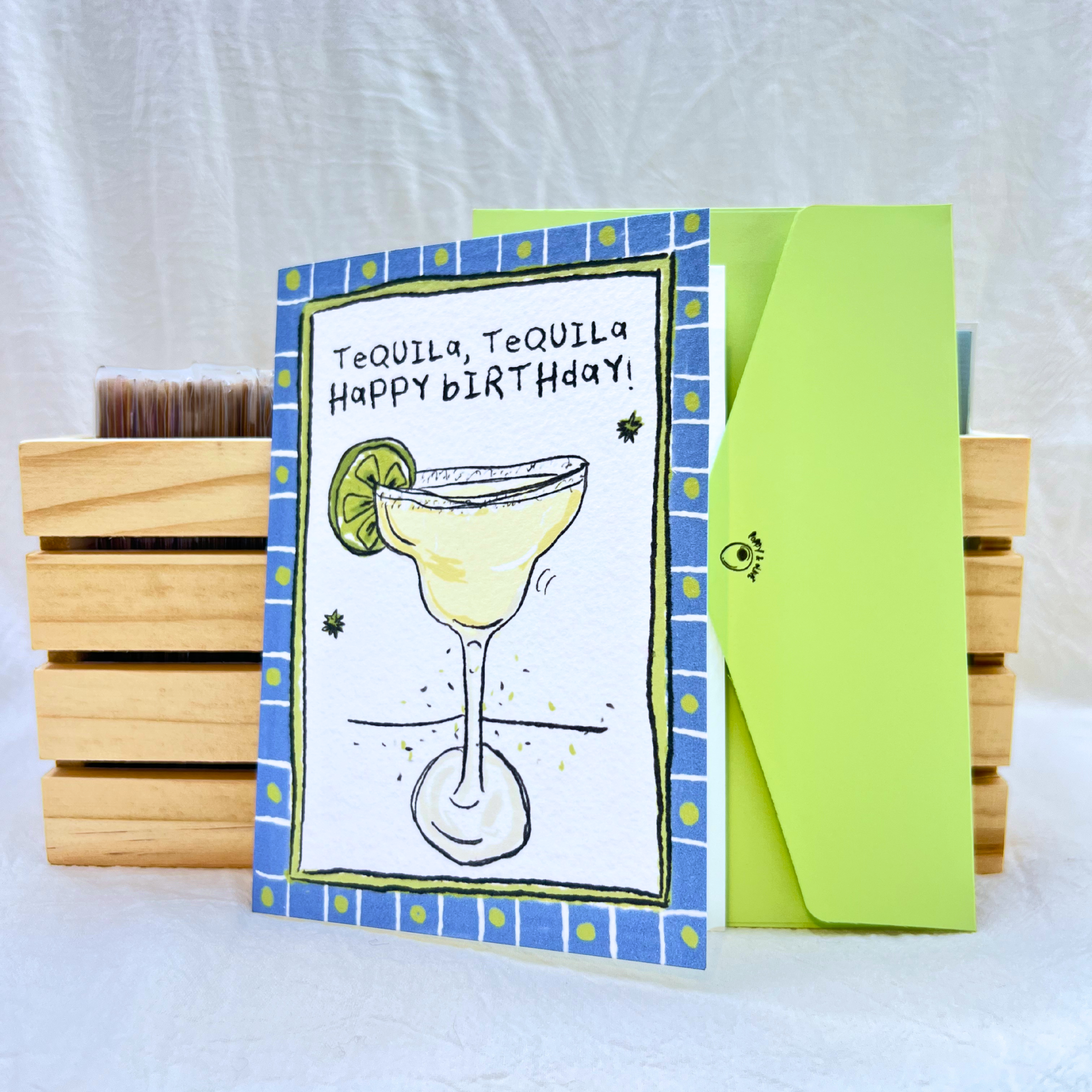 margarita birthday card